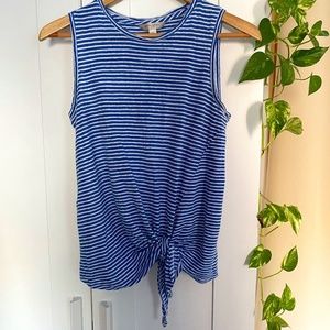 Banana republic linen tank size S